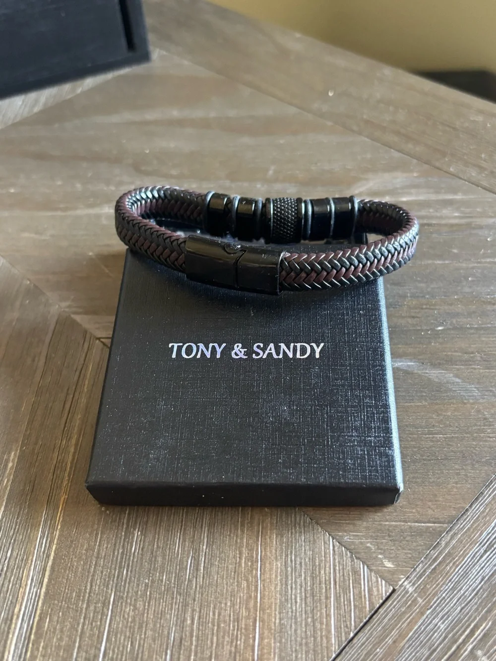 Tony & Sandy Men’s Bracelet-New In Box